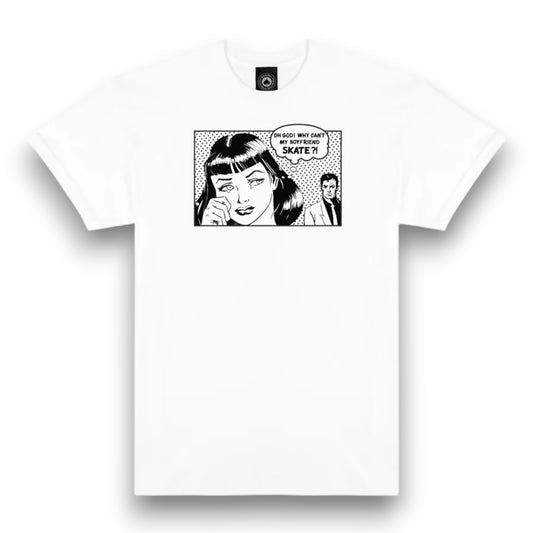 T-Shirt Thrasher Boyfriend - White