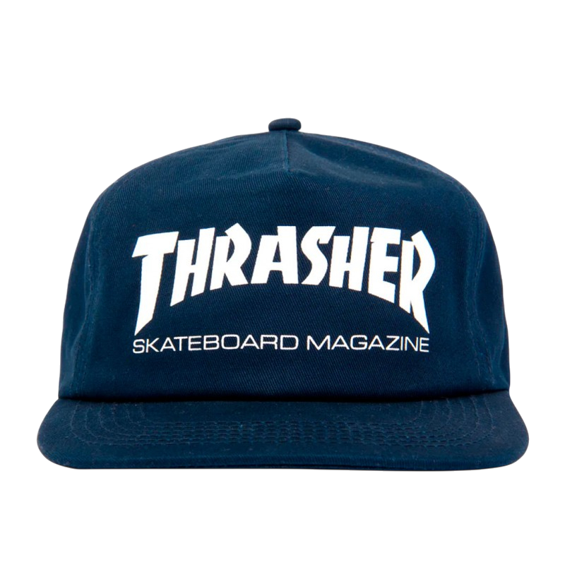 Thrasher Skate Mag Cap - Navy White