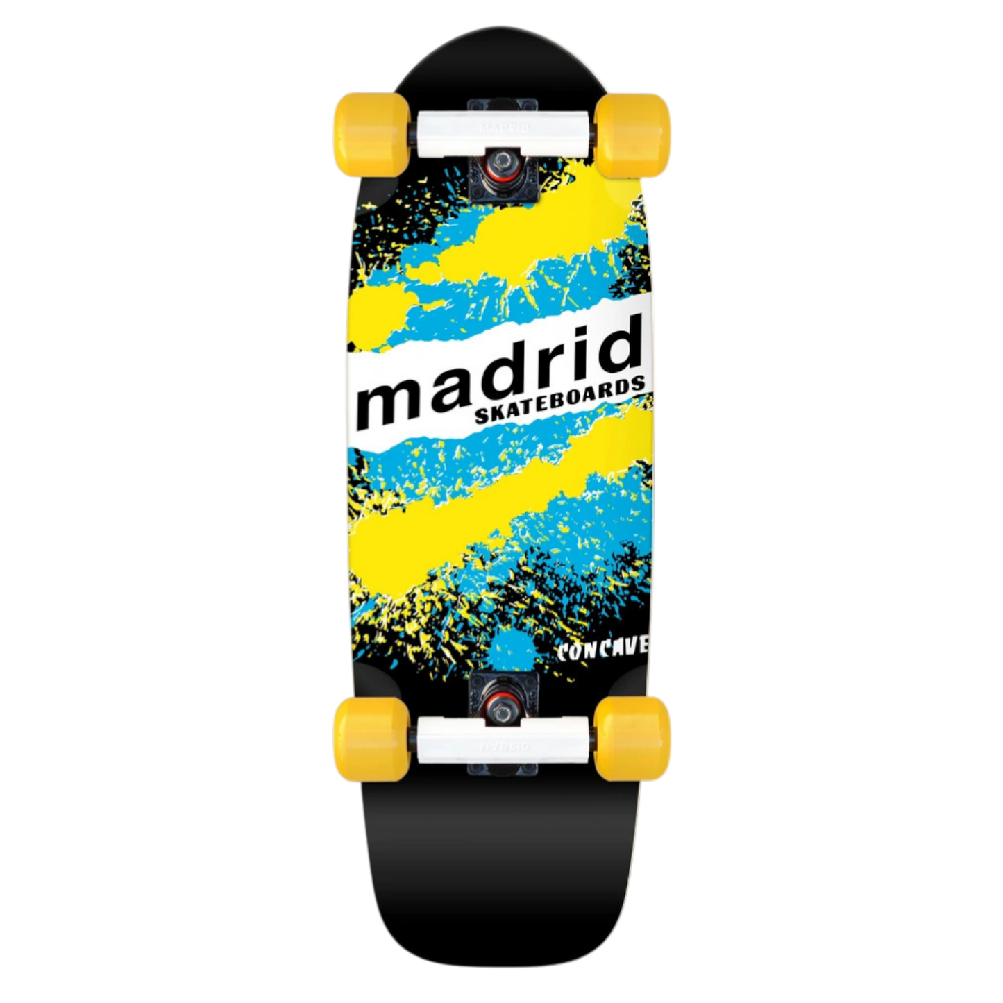 Madrid Marty Explosion Black Old School Skateboard Complete 29 "