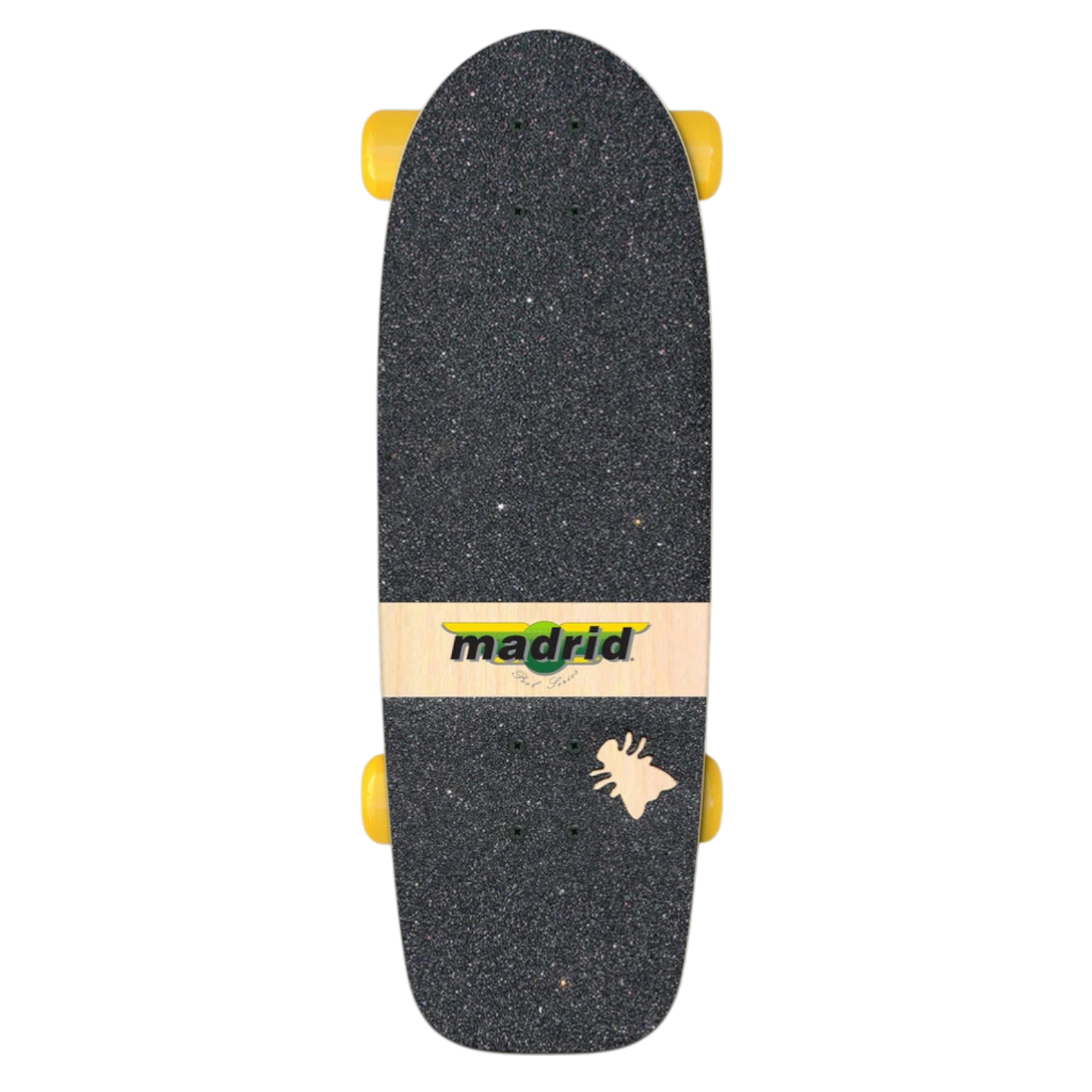 Madrid Marty Explosion Black Old School Skateboard Complete 29 "