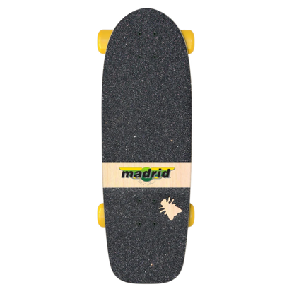 Madrid Marty Explosion Black Old School Skateboard Complete 29 "