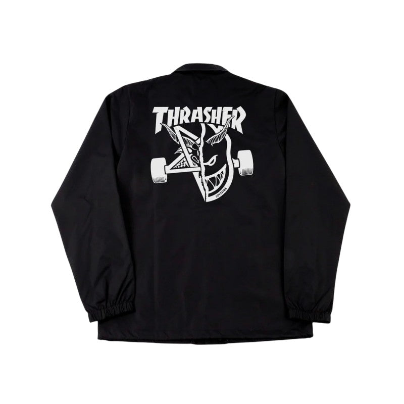Casaco Thrasher x Spitfire Thrash & Burn - Black