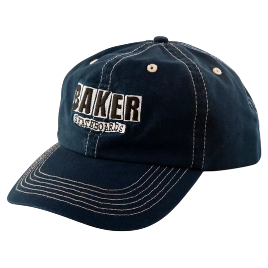 Baker Classic Logo Dad Cap - Blue