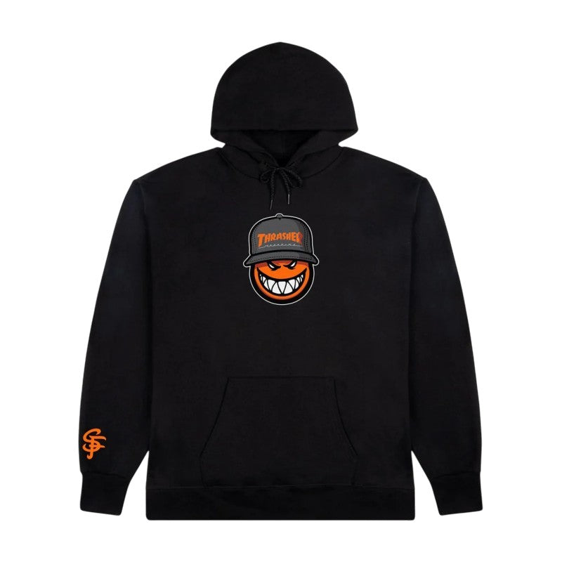 Thrasher x Spitfire SF Lock Hood Sweatshirt - Black