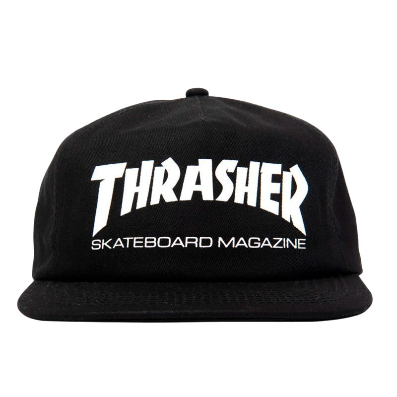 Thrasher Skate Mag Cap - Black and White