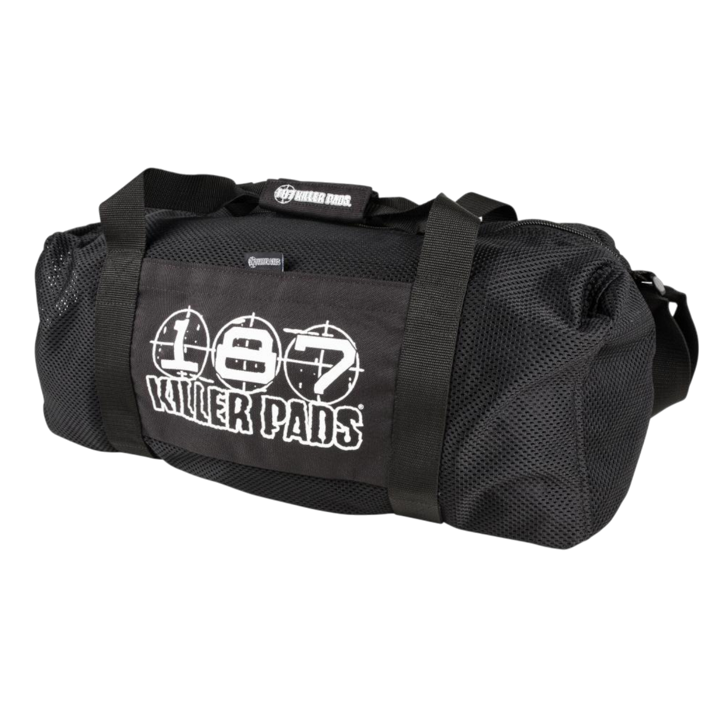 187 Killer Pads Mesh Duffel 10 Bag Black 21"