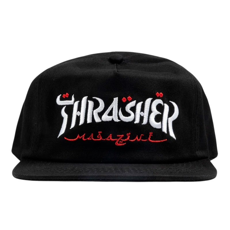 Thrasher Calligraphy Cap - Black