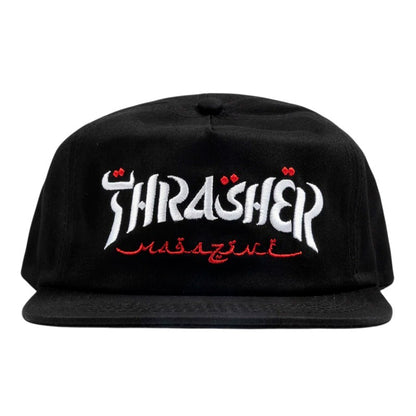 Thrasher Calligraphy Cap - Black