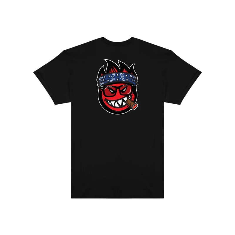 T-Shirt Thrasher x Spitfire Big Head Jake - Black