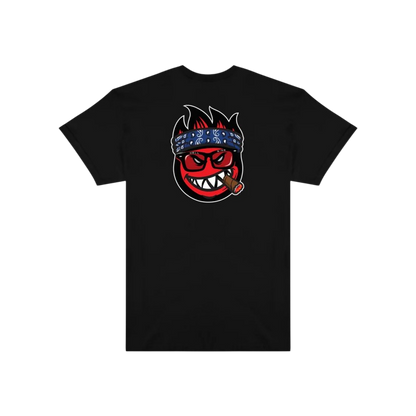 T-Shirt Thrasher x Spitfire Big Head Jake - Black