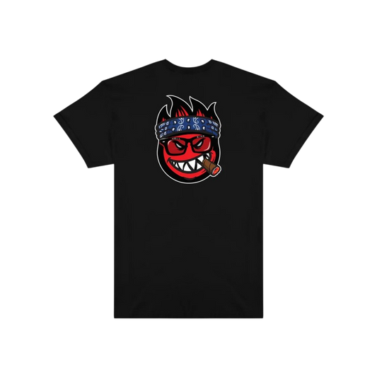 T-Shirt Thrasher x Spitfire Big Head Jake - Black
