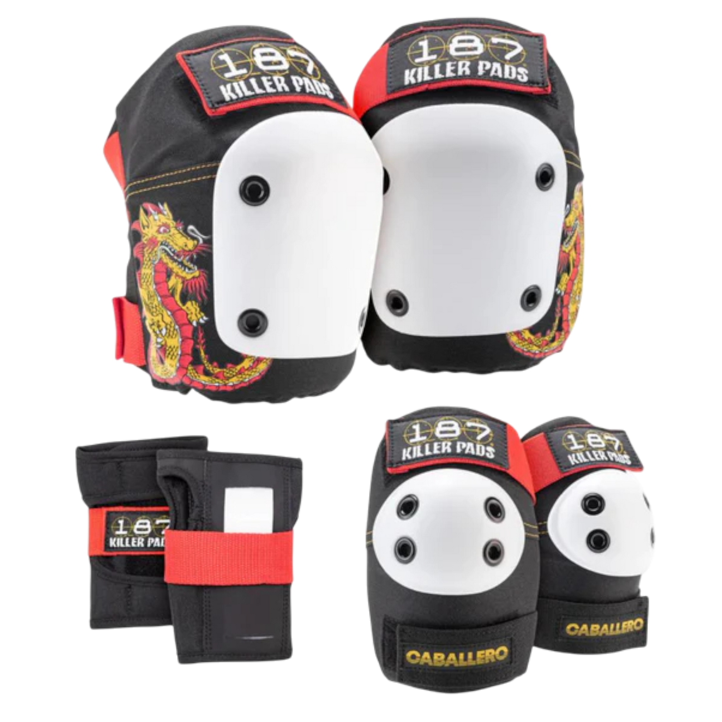 187 Killer Pads Six Pack Set Caballero