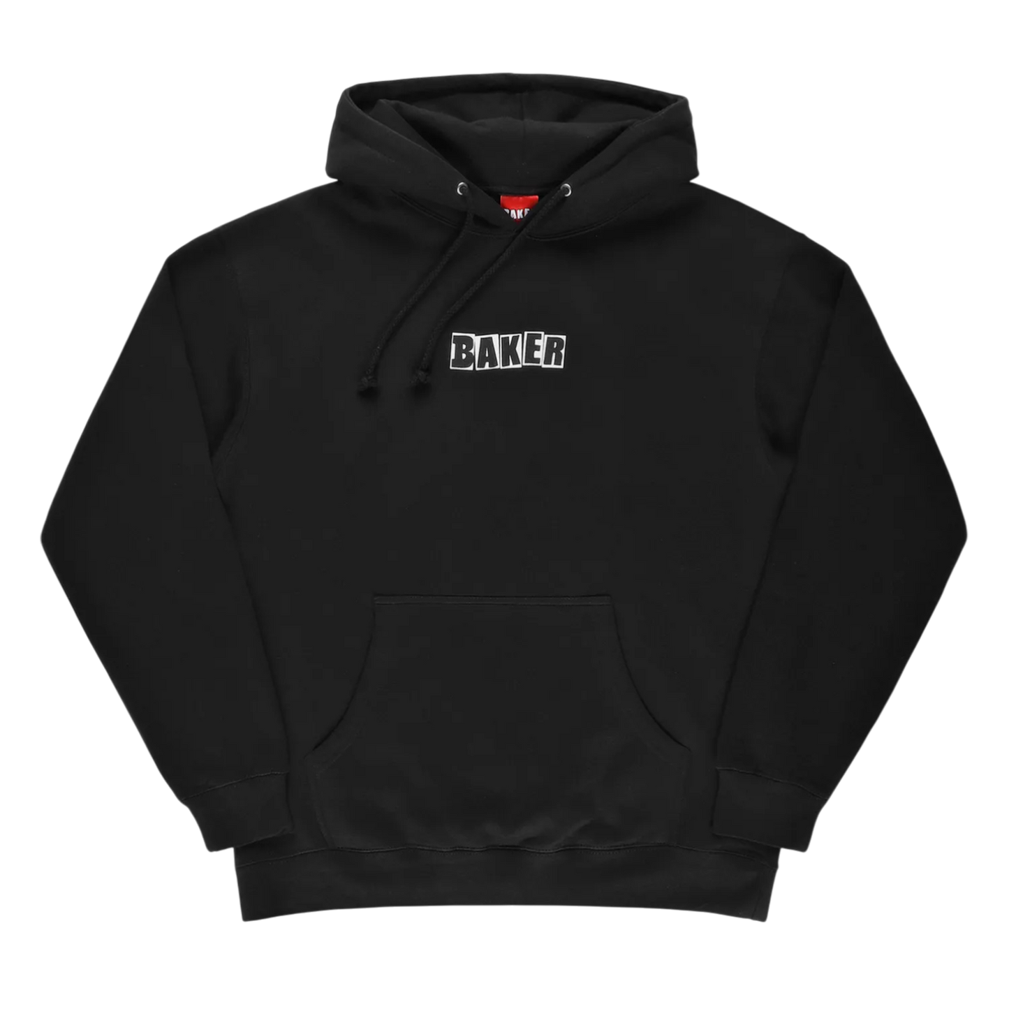 Sweat Hood Baker Brand Logo Black