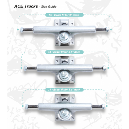 Trucks Ace 00 Classic Polished Mid - 6.6"