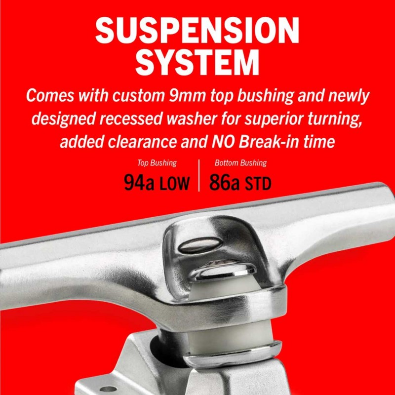 Trucks Ace AF1 Inverted Hollowed 55 Polished - 8.5"