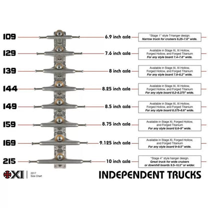 Trucks Independent Hollow Standard Silver 139mm