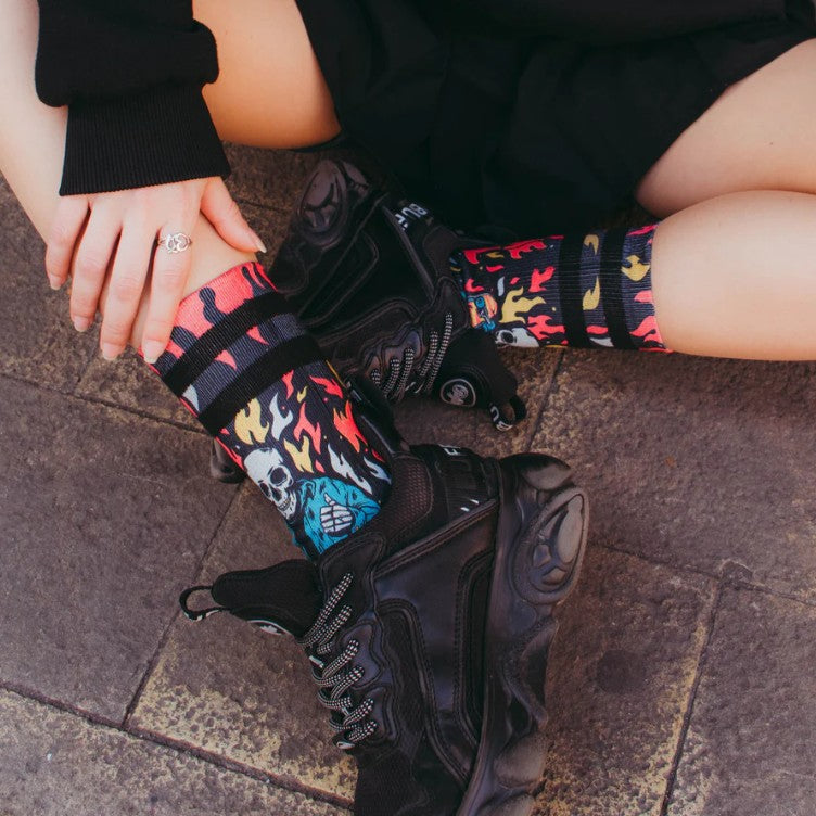 American Socks Welcome to Hell Socks - Mid High