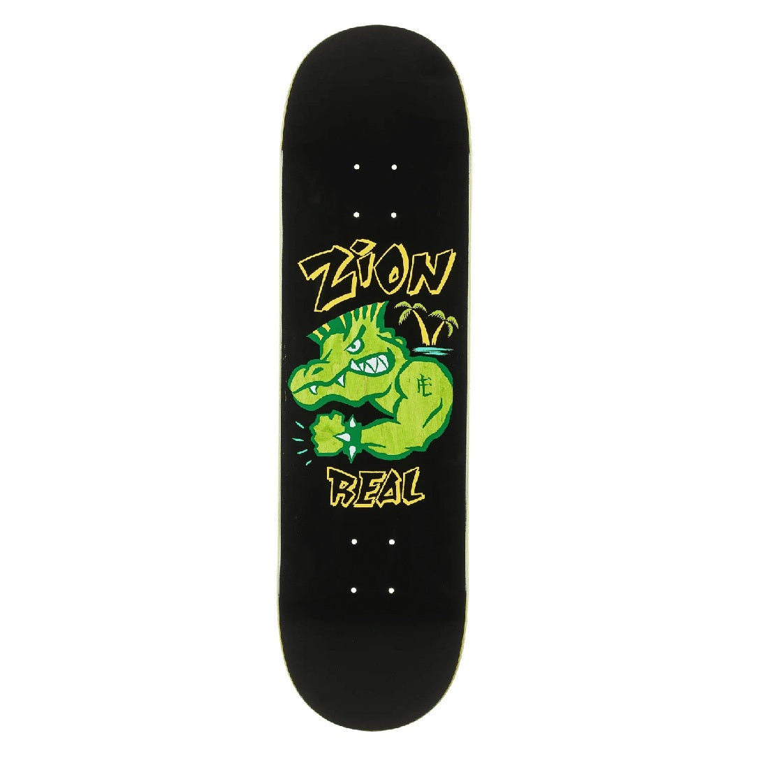 Real Zion Bad Gator Heavyweight Skateboard Deck 8.5"